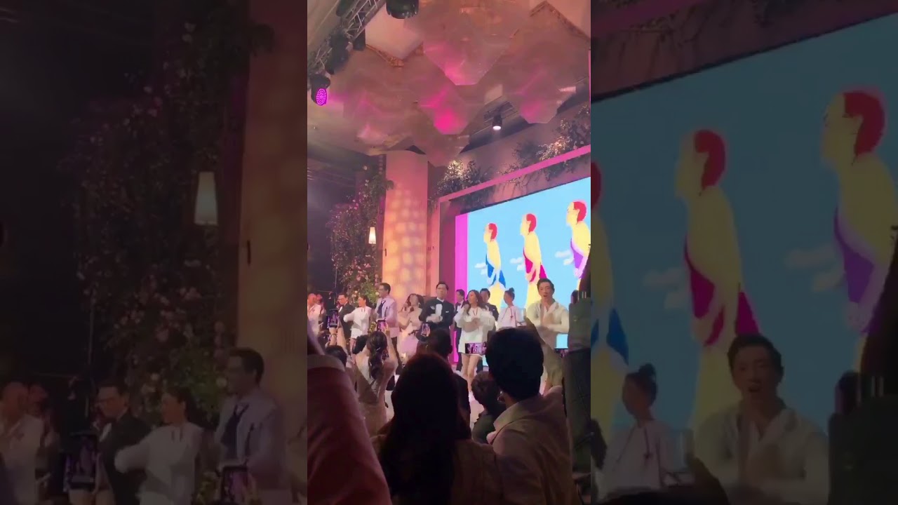 [10/01/2020] Mark Kim in Mew Saint Wedding Party 🤵👰🏻 Let's Dance 🍾🥂💃🕺