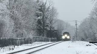 MBTA 1053 passing Plymouth St. Crossing