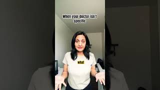 When Doc Isnt Specific シ