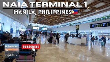 ✈️ Inside Manila’s NAIA Terminal 1 | Travel Guide & Walkthrough 🇵🇭