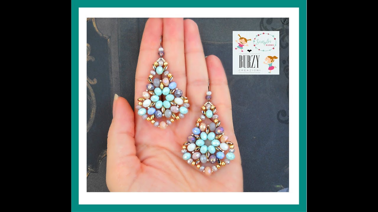 TUTORIAL orecchini NOTE 2.0 💎  by BURZY e Semplici Bijoux - DIY Handmade
