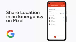 How To Share Location with Emergency Contacts on Pixel 4a screenshot 1