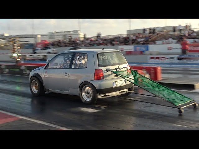 R30 TURBO DSG FWD VW LUPO RUNS 1/4 MILE IN 9.06 @ 156mph 