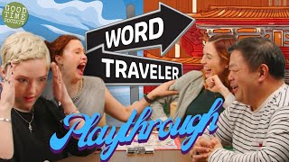 Word Traveler Boardgame Playthrough!