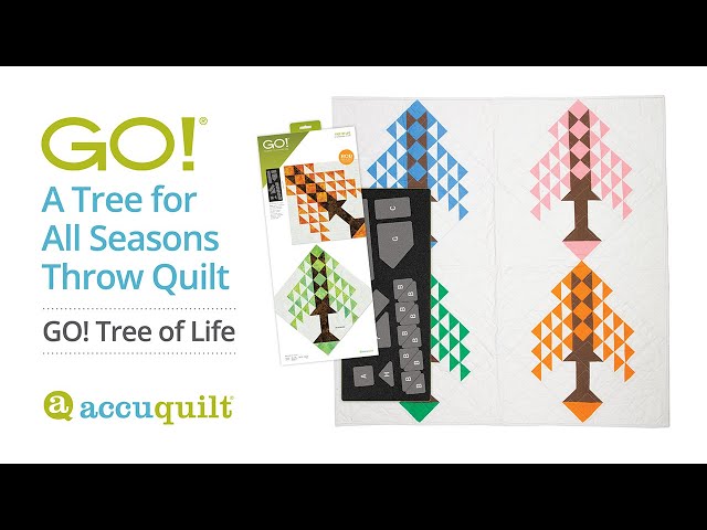 How to Make an Angel Mini Quilt with the AccuQuilt® Tree of Life