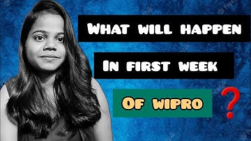 what will happen in the 1st(first) week of joining. Elite wilp turbo | PRP training in wipro #wipro