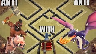 Best UNDEFEATED #1 Town Hall 7Clan Wars Base with Air Sweeper | ANTI DRAG | Clash of Clans