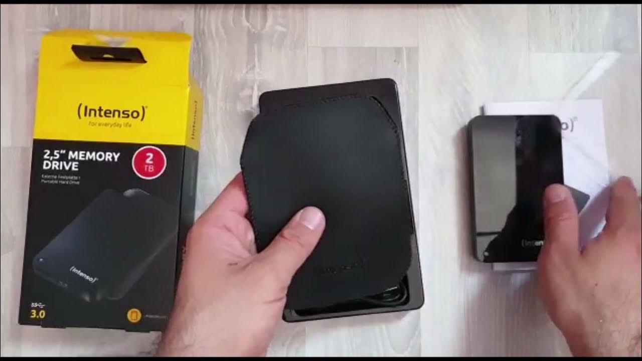 Intenso 2 TB external hard drive review - YouTube