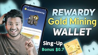 Rewardy Gold Mining Wallet Tutorial | Sing Up &amp; Get RWD Token | How to Earn Rewardy Wallet