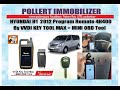 Hyundai H1 2012 Program Remote 4H400 with Vvdi key tool max and Mini Obd Tool