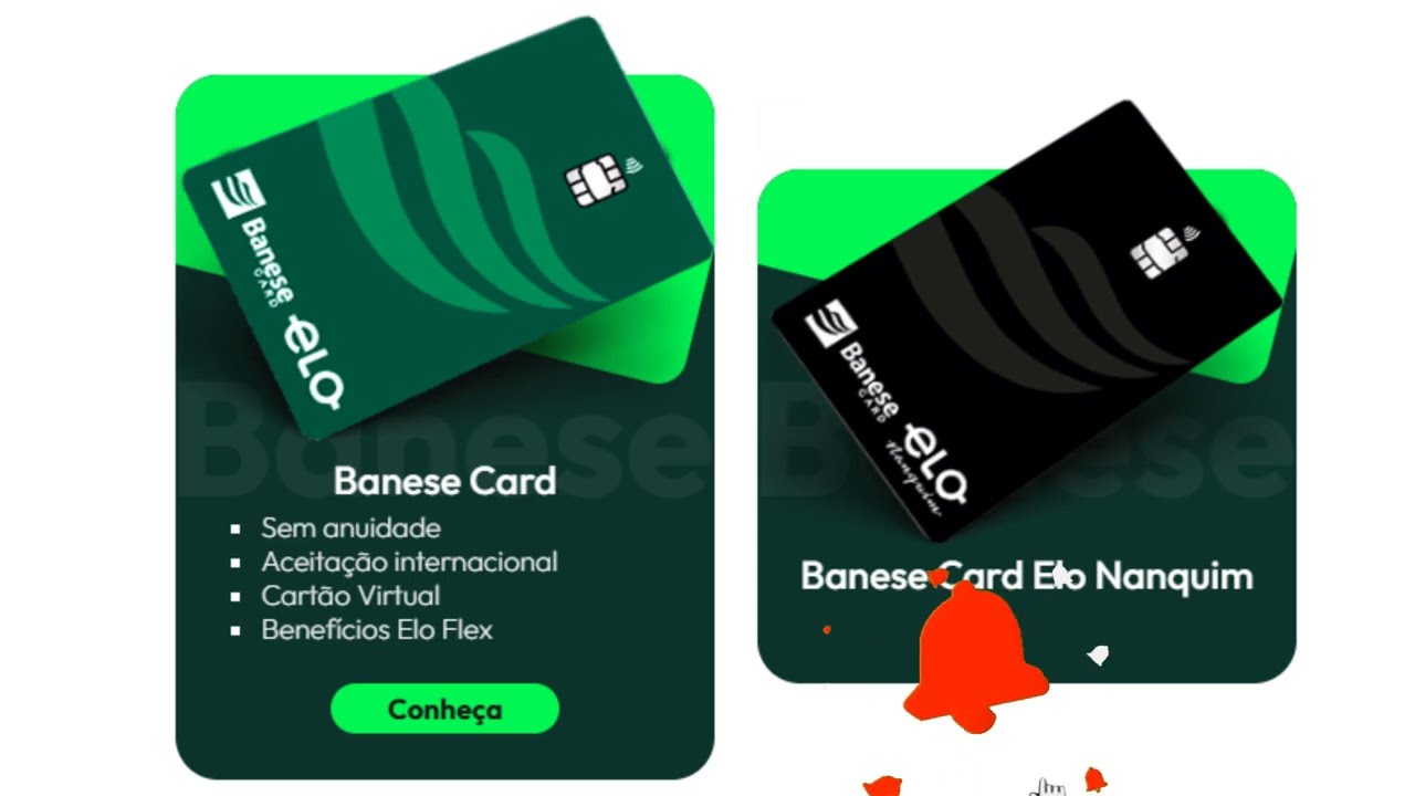 Banese Card Elo e Elo Nanquim: layout novo seguindo a tendência do Mercado Pago e Neon. Você gostou?