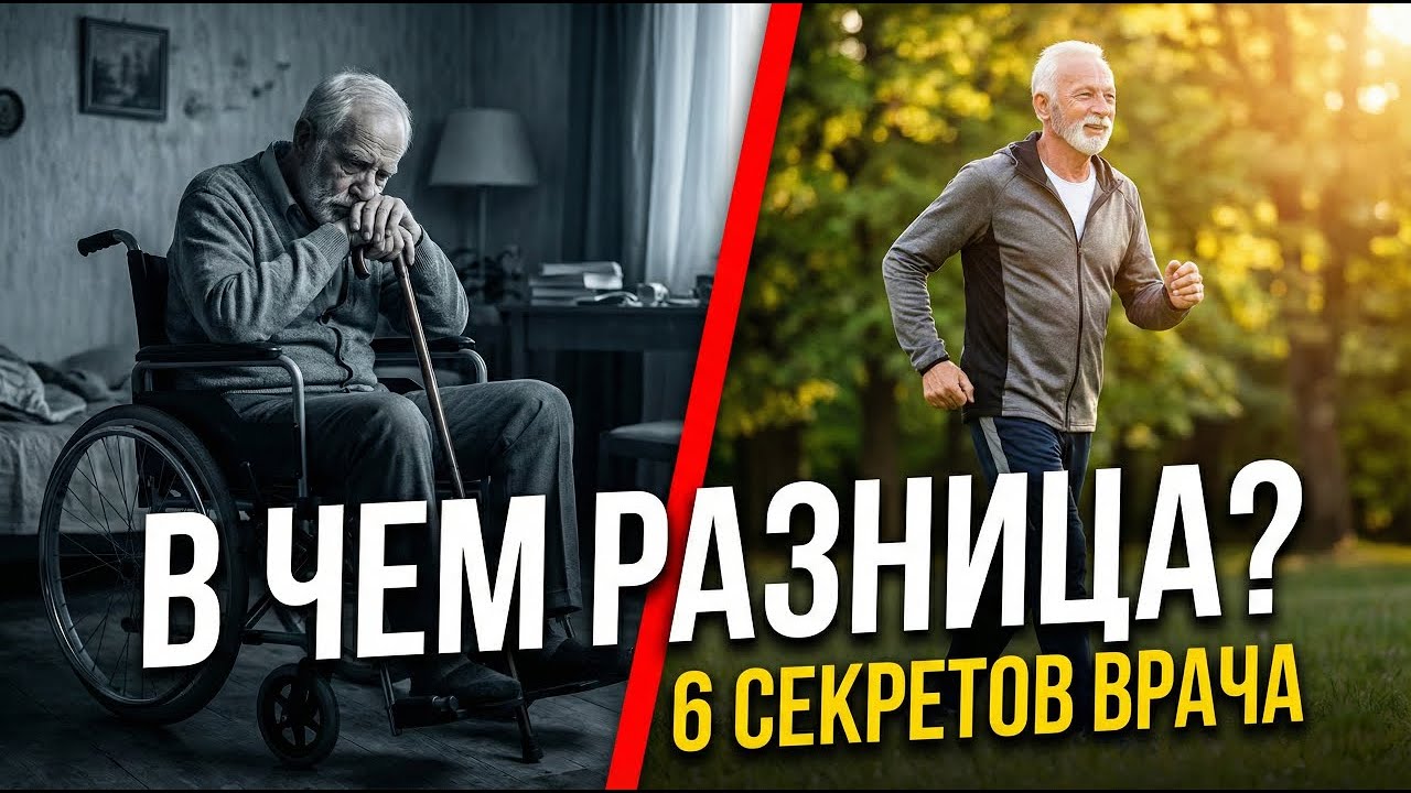 6 признаков, что вы проживете до 95 лет Проверьте себя!
