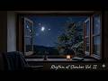 Rhythm of Slumber Vol. II :  432Hz Ethereal Piano with Starry Night Breeze (Black Screen)