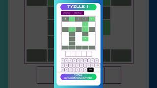 Play Tyzlle : Crossword 1