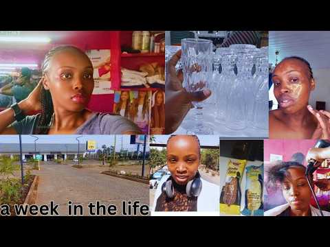 a week in the the life of a vlogger and a business woman/panda mat haul /shopping haul/sahm