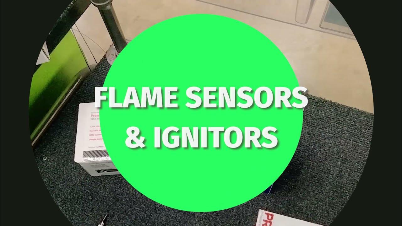 Furnace parts How to identify a flame sensor and ignitor YouTube