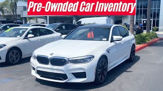 BMW M5 VS Ford Mustang: Pre Owned Car Inventory July 2025