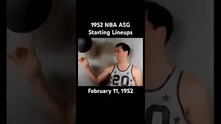 1952 NBA All-Star Game Colorized Footage #trendingshorts #nba