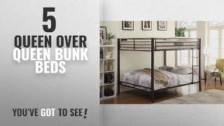 Top 10 Queen Over Queen Bunk Beds [2018]: ACME Kaleb Sandy Black Queen over Queen Bunk Bed https://clipadvise.com/deal/