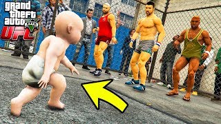 РЕБЕНОК ПРОТИВ КАЧКОВ БОИ БЕЗ ПРАВИЛ UFC В ГТА 5 МОДЫ! ОБЗОР МОДА В GTA 5! ИГРЫ ГТА ВИДЕО MODS