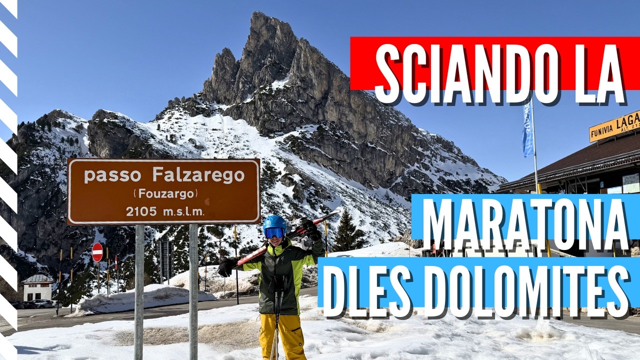 Ещё безымянный лыжный тур в Доломитах… По маршруту Maratona dles Dolomites
