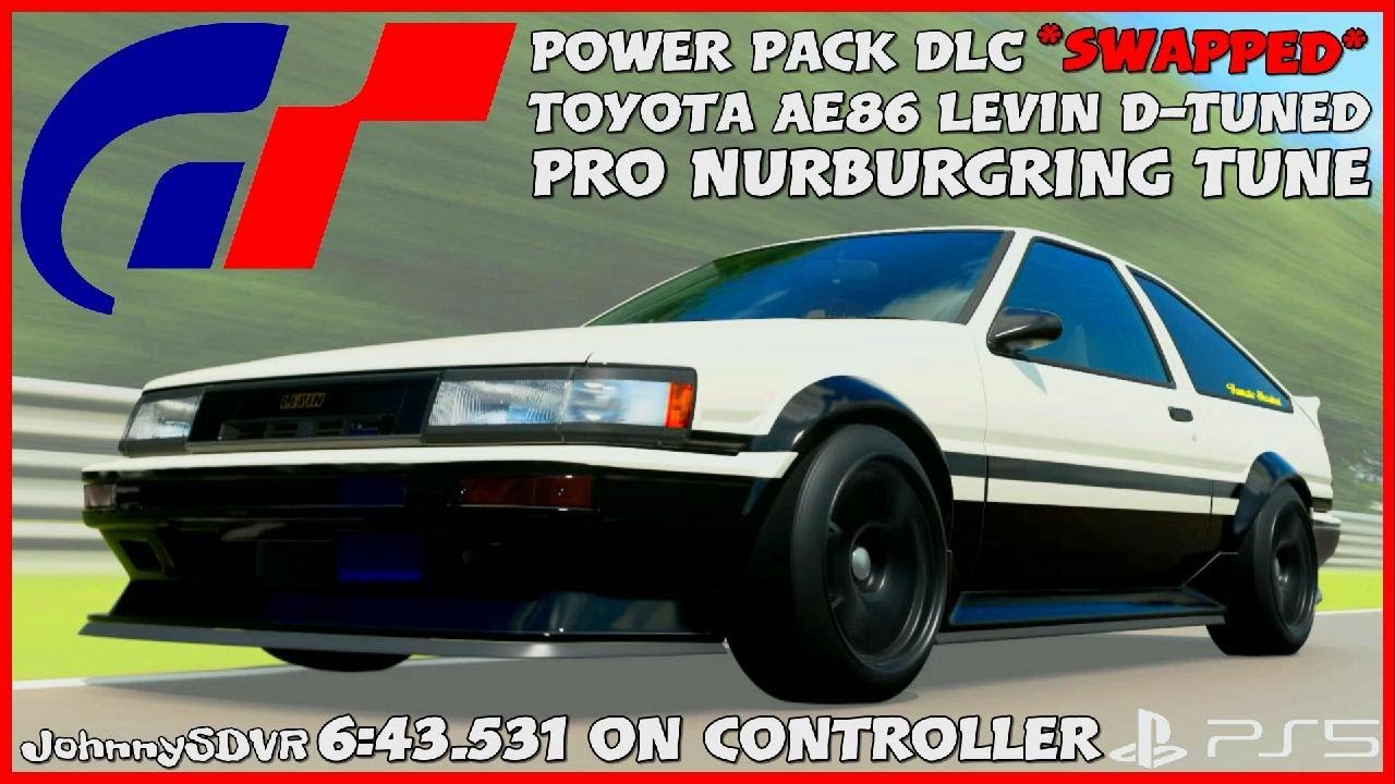 GT7 - SWAPPED Toyota AE86 Levin D-Tuned Pro Tune | Nurburgring 3S