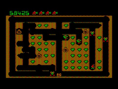 Digger [IBM PC Longplay] (1983) Windmill Software