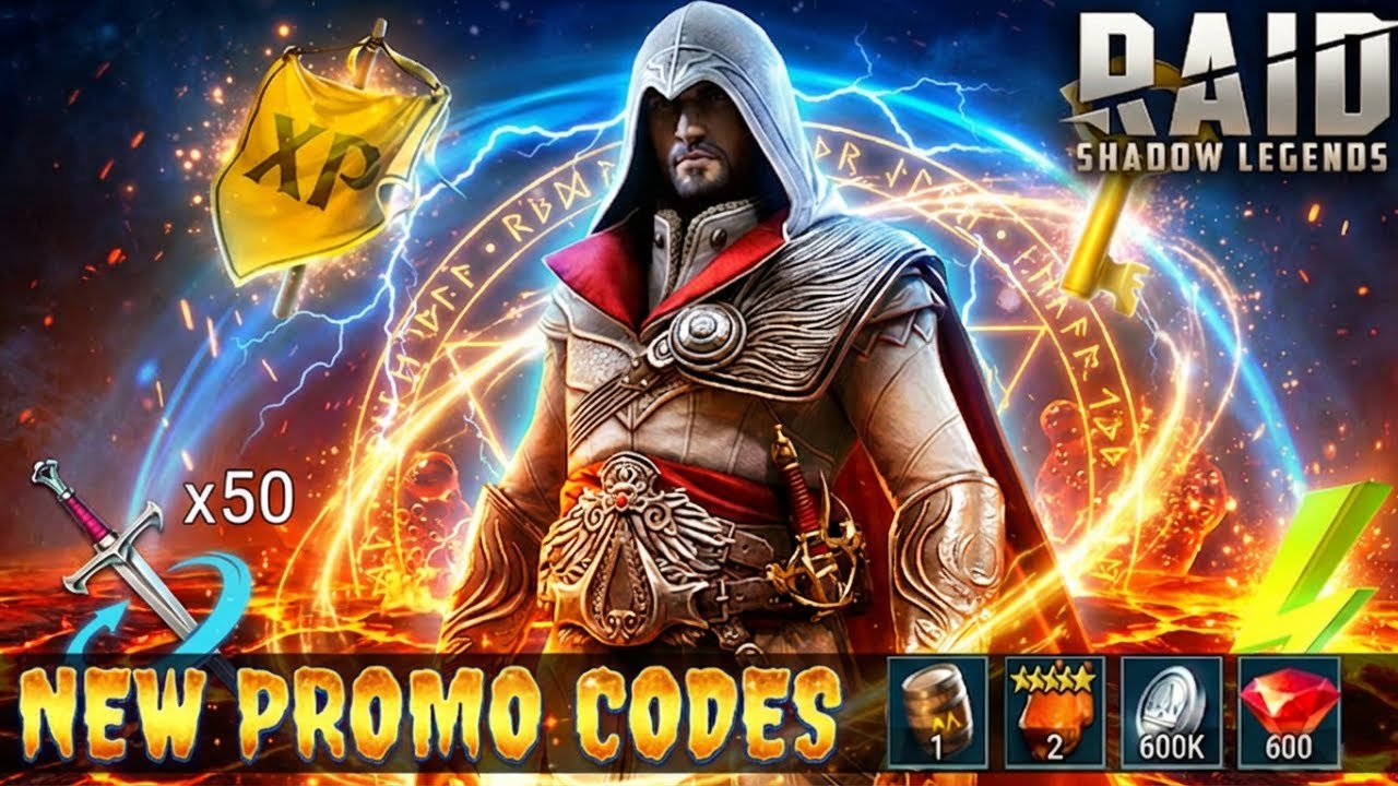 RAID SHADOW LEGENDS PROMO CODE 2025 - RAID PROMO CODE - RAID SHADOW ...