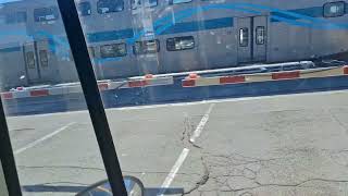 Awkward Railroad Crossings for School Bus