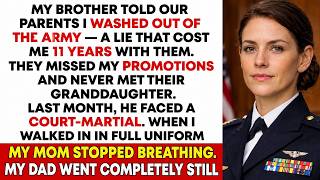 My Parents Believed I Quit the Army — Until They Saw Me Walk Into My Brother's Court-Martial in F...