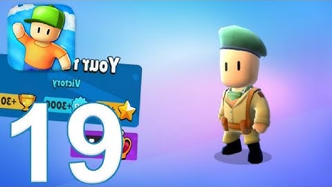 Stumble Guys - Gameplay Walkthrough Part 19 - Crown Win: 19 (iOS, Android)