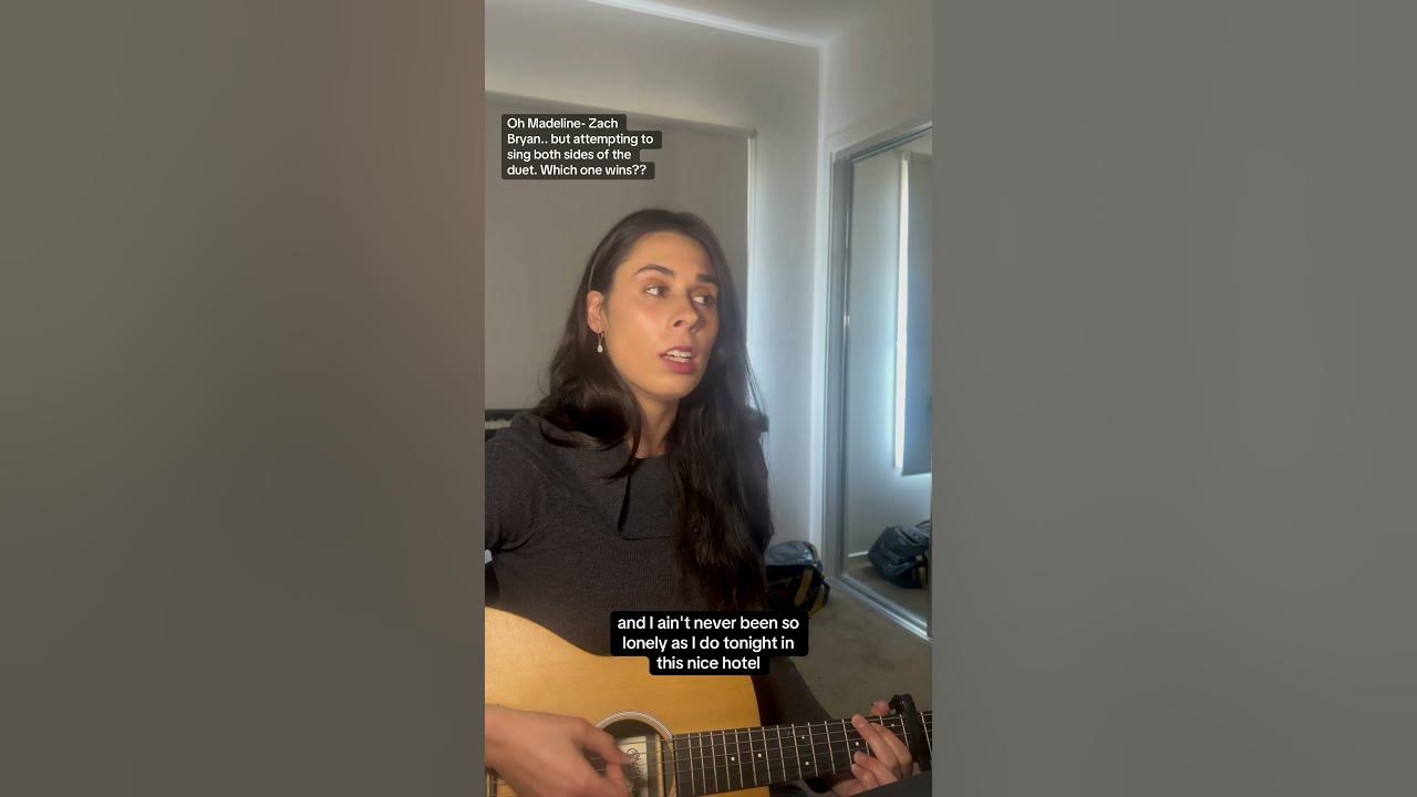 Zach Byran’s Oh Madeline.. can i pull off ‘his’ and ‘her’ parts?? #countrymusic #zachbryan