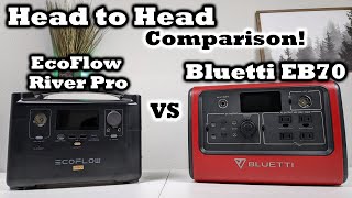 EcoFlow River Pro VS Bluetti EB70: In Depth  Head to Head Comparison!