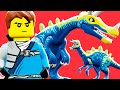 JAY NINJAGO E SEU DINOSSAURO ELÉTRICO no LEGO Jurassic World MOD