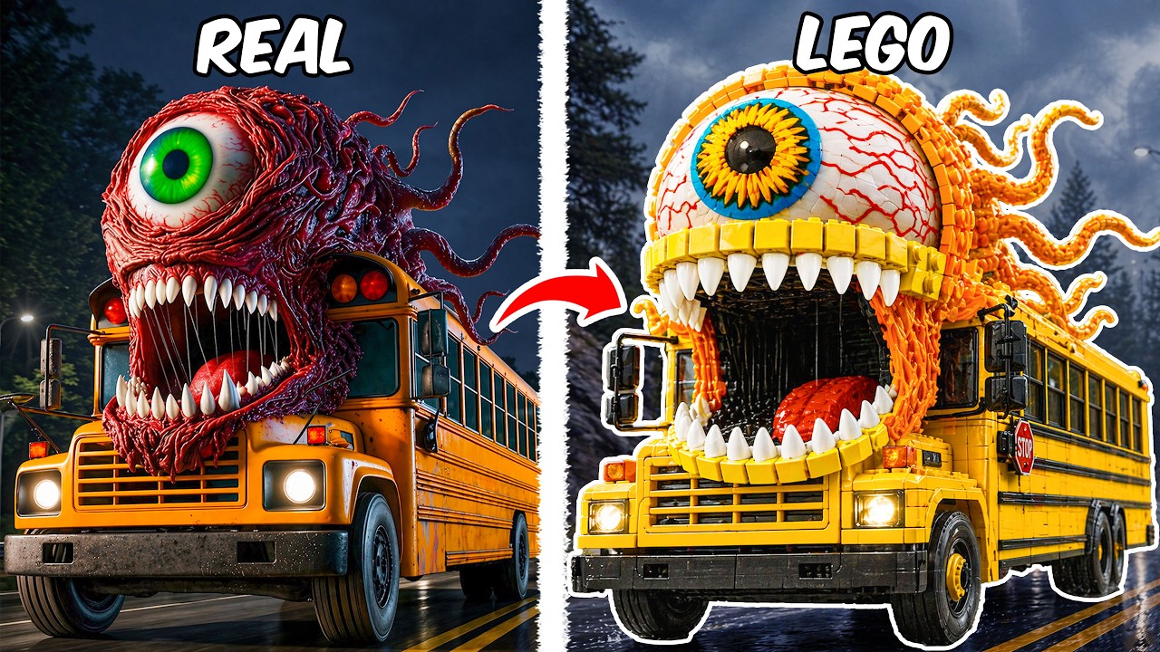 バスイーターのモンスターをLEGOで作ってみた！ | RB Bricks JP