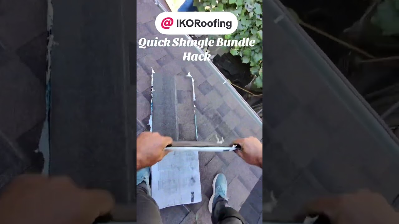 Quick Shingle Bundle Hack | Toronto Roofer