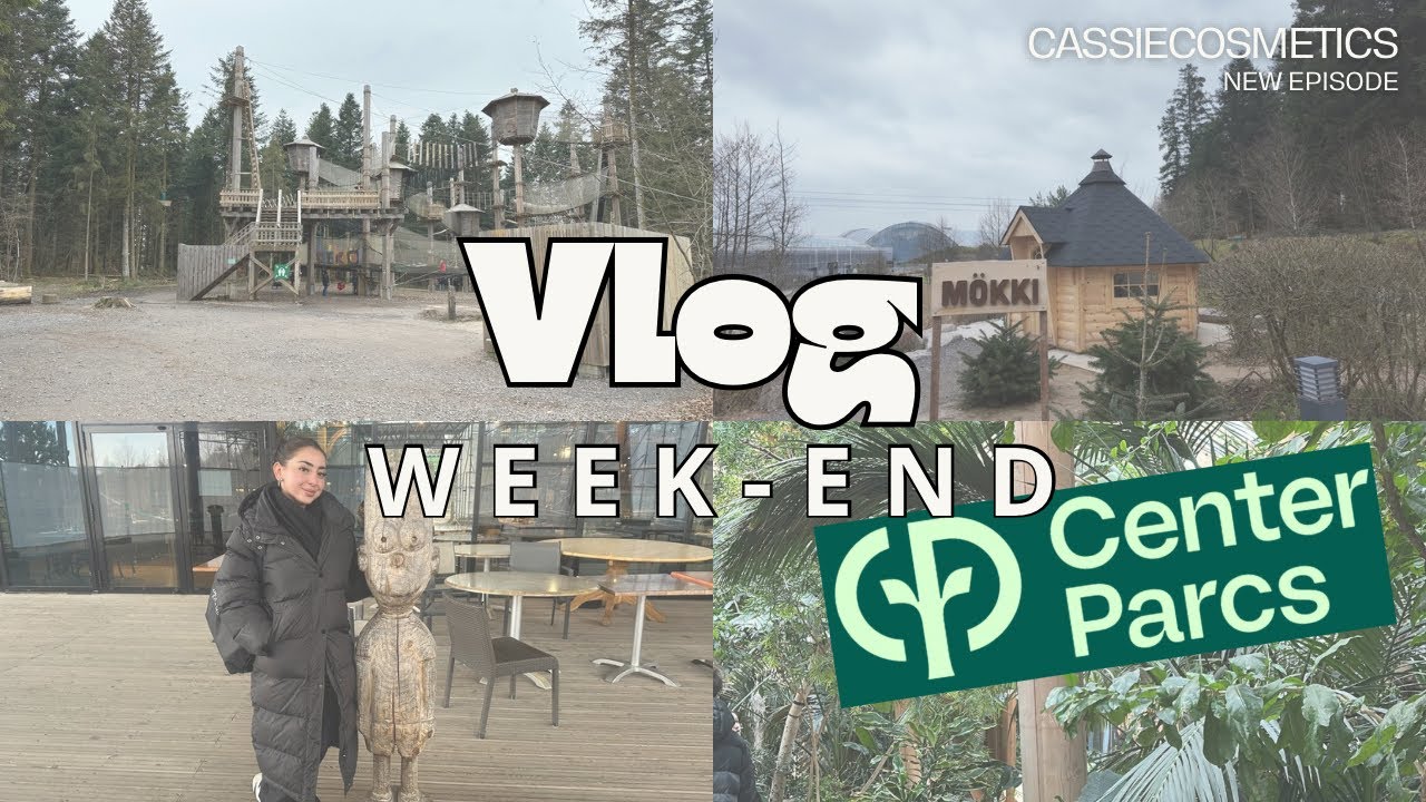VLOG | WEEK-END CENTER PARCS AVEC VENOM 🌳🦌🐶