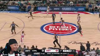 FlightReacts To #8 MAGIC at #1 PISTONS | FULL GAME 2 HIGHLIGHTS | April 22, 2026!