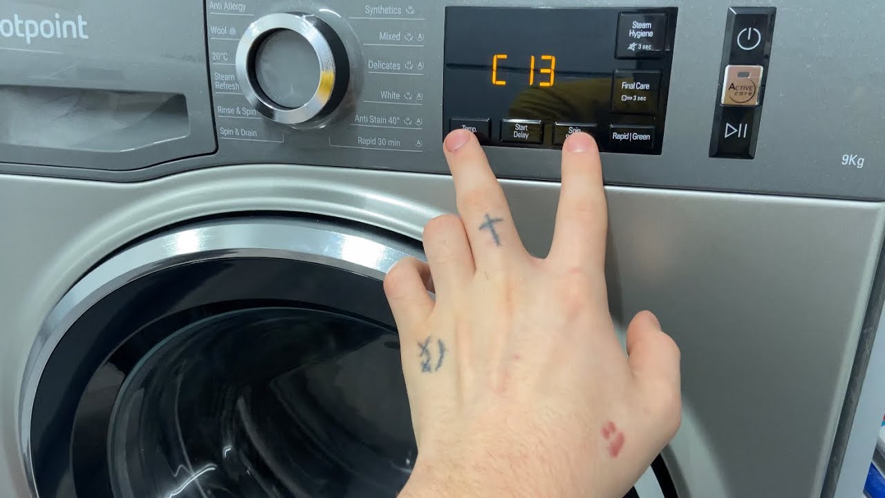 Hotpoint active care - service mode? 🤔