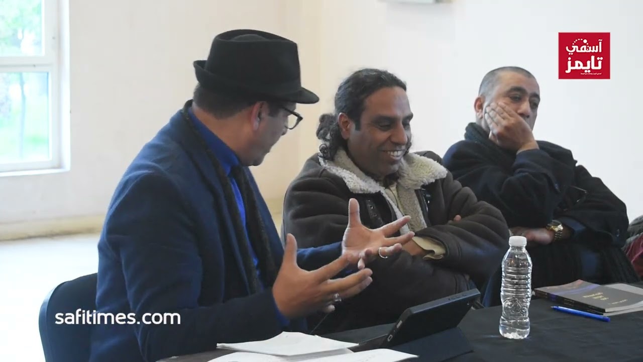 عبد المجيد شكير مخرج وأكاديمي ،  يفتح نقاشا حول دور النقد في راهن المسرح المغربي بمدينة الفنون آسفي