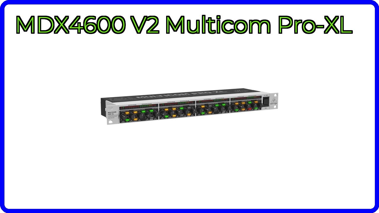 REVIEW (2026): MDX4600 V2 Multicom Pro-XL. ESSENTIAL details