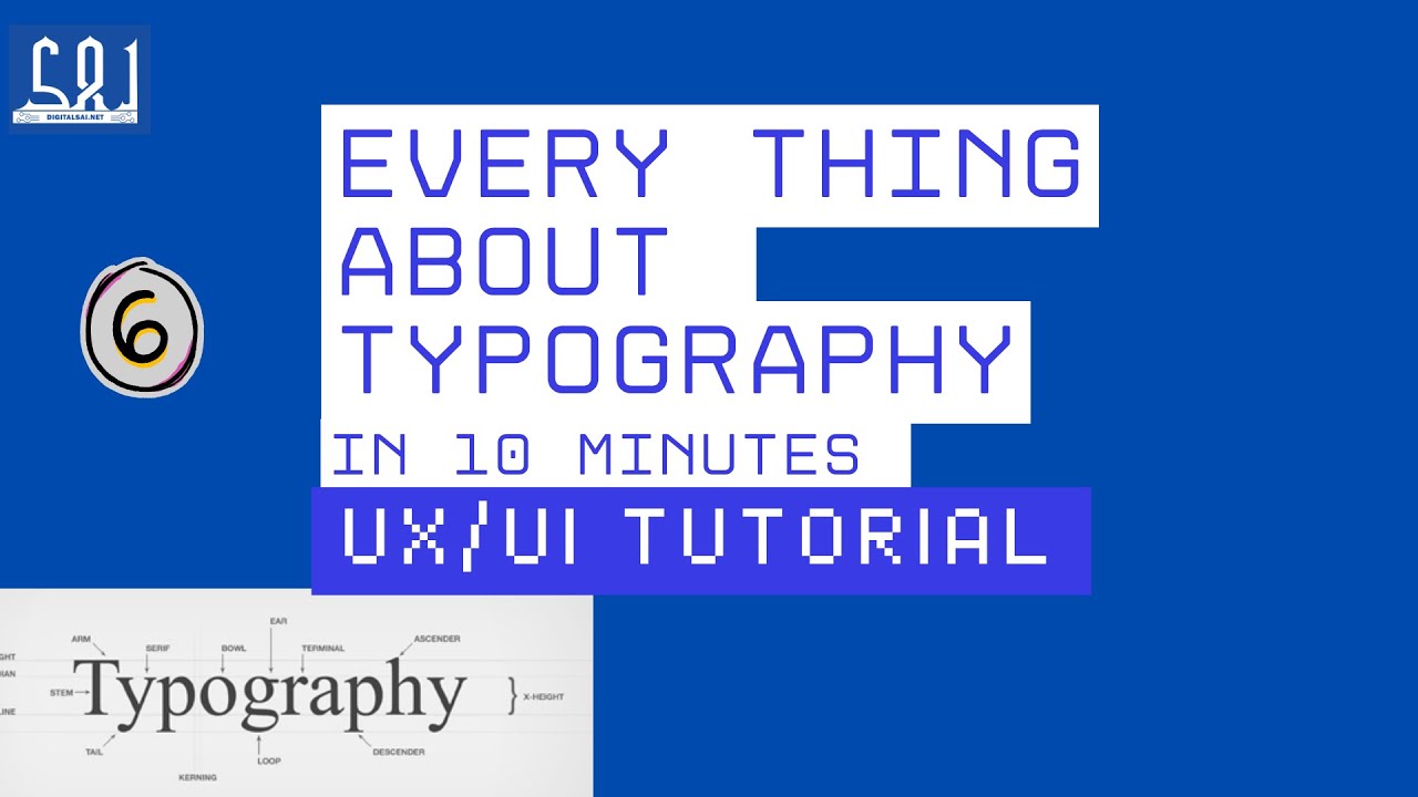 Every thing about Typography in UX design in 10 minutes - YouTube