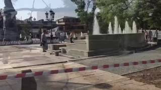 Памятник Екатерине ll и фонтаны в Симферополе готовы