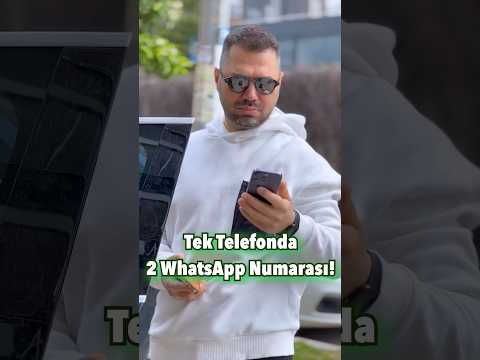 2 Farklı WhatsApp Numarasını Aynı Telefonda Kullanmak! #shorts