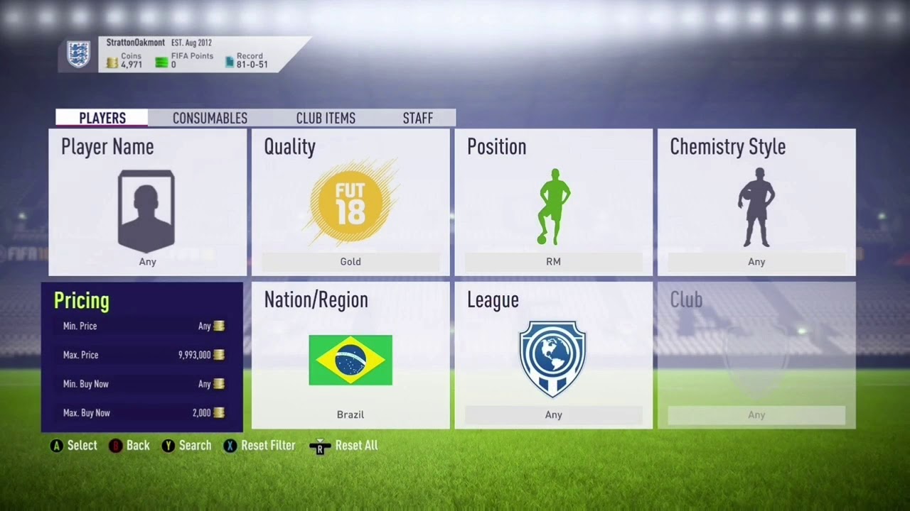 FIFA 18 SNIPING FILTERS THAT CAN MAKE YOU MILLIONS OF COINS!! FIFA 18 ULTIMATE TEAM SNIPING