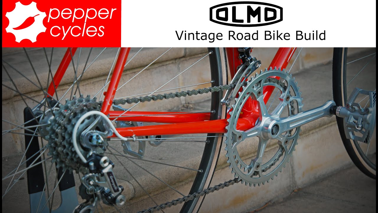 Olmo Sanremo x Campagnolo Super Record -  Vintage Italian Road Bike Build