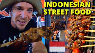 First time trying INDONESIAN STREET FOOD! 🇮🇩