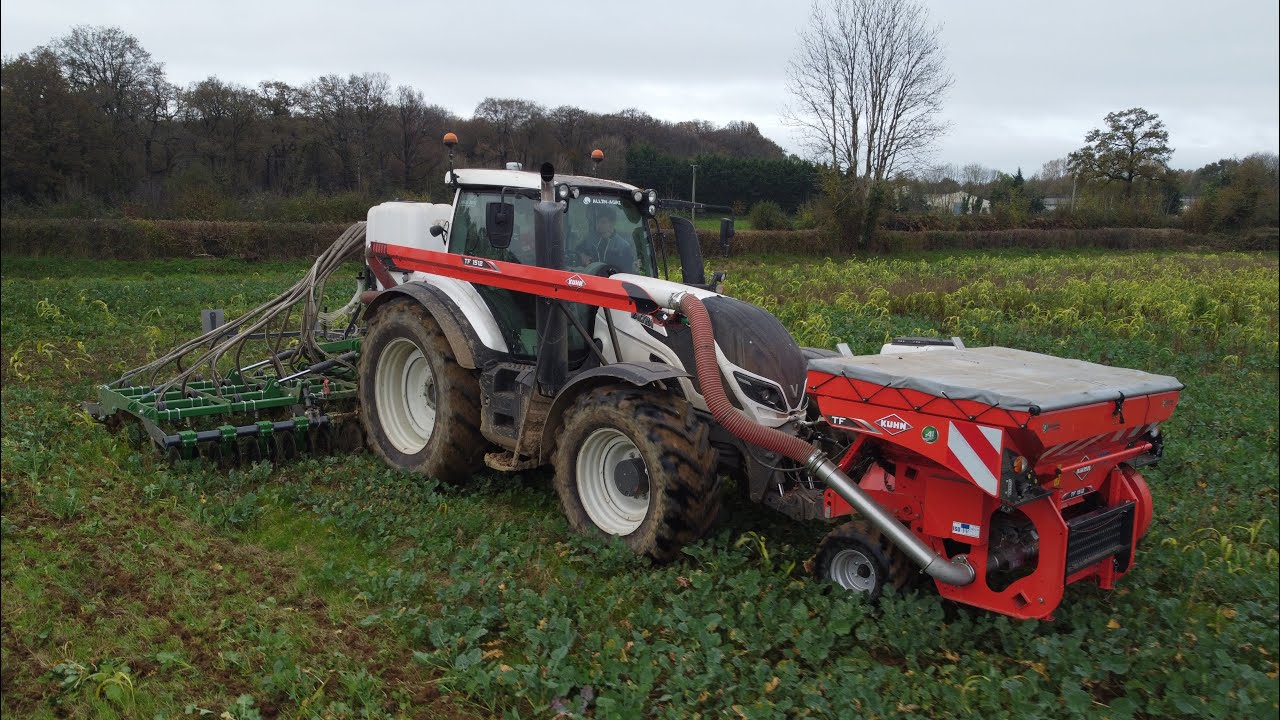 Semis de blé 2024 au semoir direct !