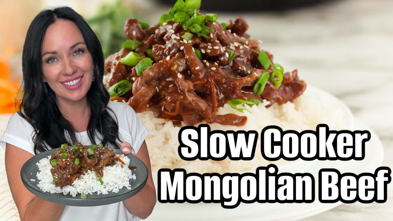Crockpot Mongolian Beef Recipe – Tender & Saucy - YouTube