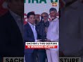 Viral: Sachin Tendulkar Removes Shoes Before Receiving Lord Venkateswara Idol #sachintendulkar